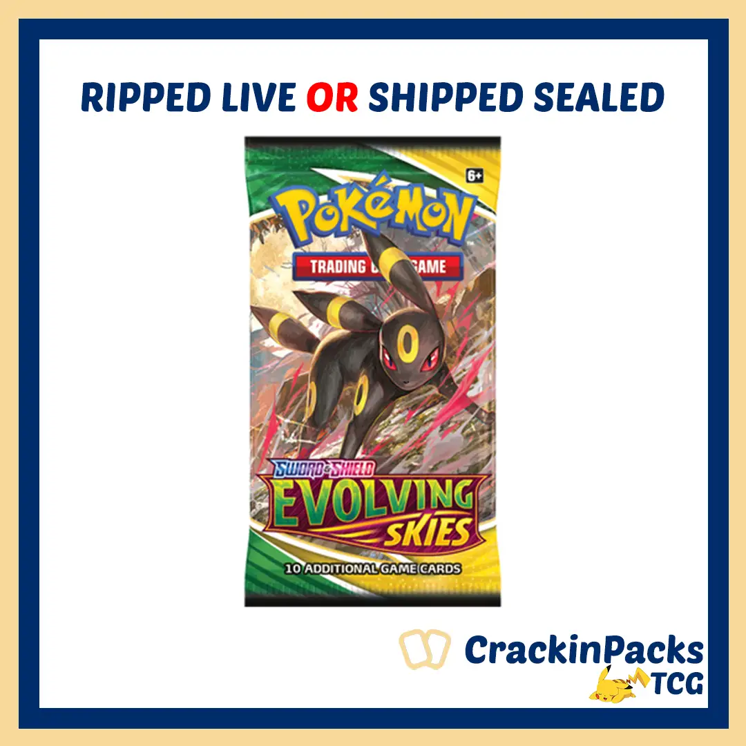 Evolving Skies Booster Pack (1) - RIP LIVE **Bounty**