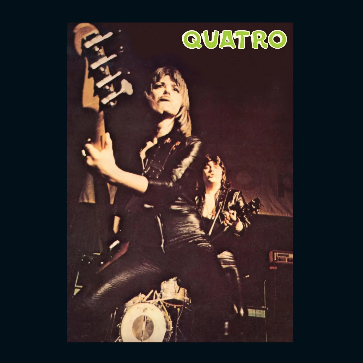 Suzi Quatro Band English Chrysalis Rock Music Newly Remastered LP Vinyl Record, Full Track List, Gatefold LP Jacket