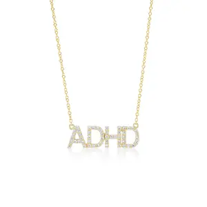 "ADHD" Diamond Nameplate