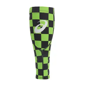 ASICS Womens Printed Calf Sleeve  - Green