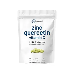 Micro Ingredients Quercetin with Vitamin C and Zinc Edible Supplement Micro Ingredients Quercetin with Vitamin C and Zinc Edible Supplement