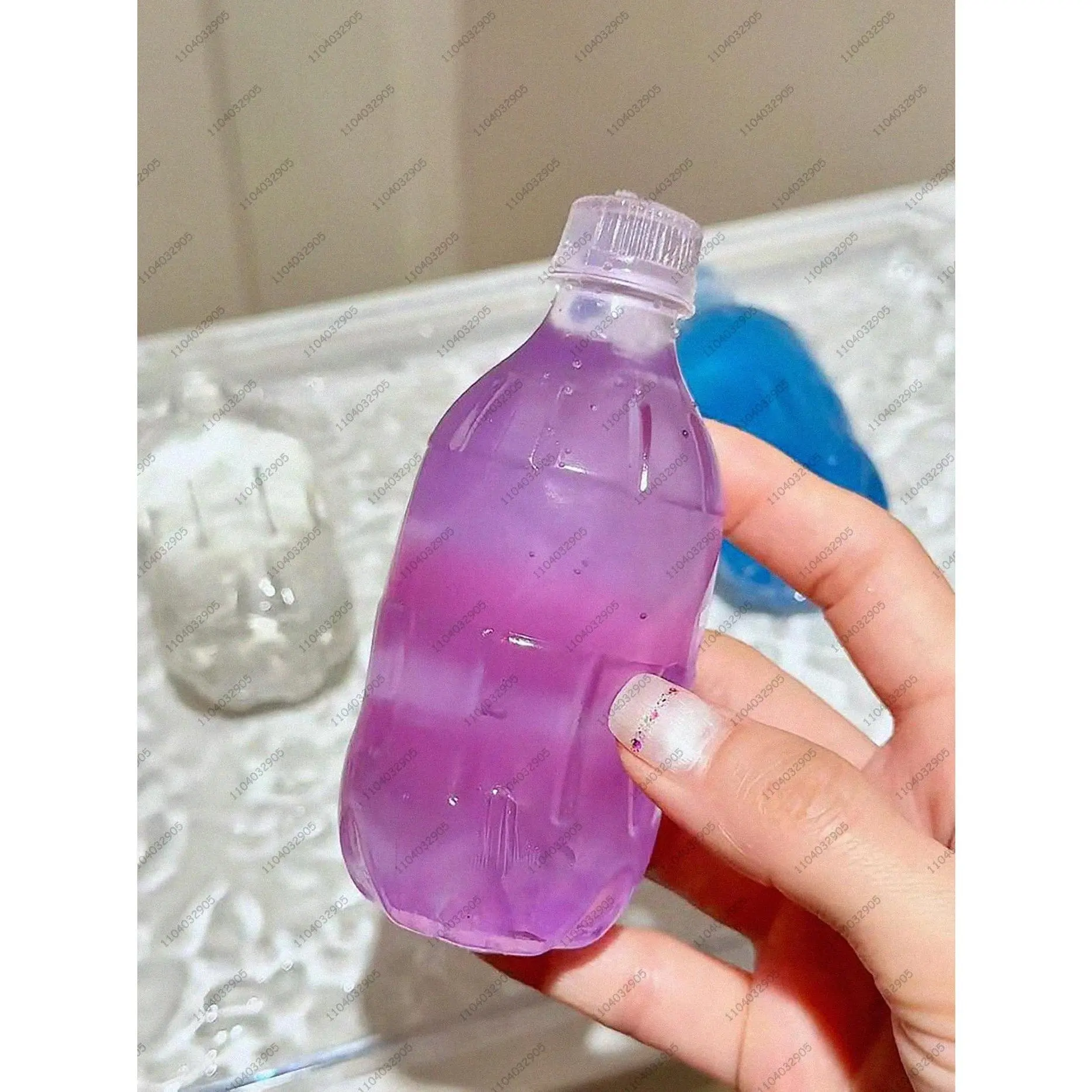 Unisex Soda Drink Bottle Squeeze Ball Fidget Toy - Pocket Squishies Fidgets, Paper Squishies, Sensory Stress Reliever for ADHD Autism Support, Gifts for Adults/Kids, Soft Anxiety Fidgets, Fidget Stress Squishy