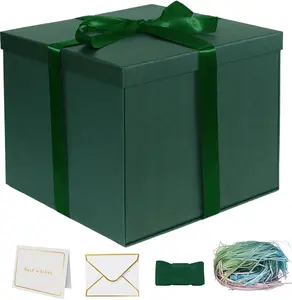 (Assortment of Colors)Large Gift Box 12x12x10 Inches - Perfect for Birthdays, Valentine's Day, Mother's Day, Christmas, Anniversaries, and Business Gifts - Ideal Packaging Solution for All Occasions YINUOYOUJIA