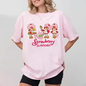 Strawberry Shortcake Shirt, Strawberry Cartoon, Strawberry Big Friends