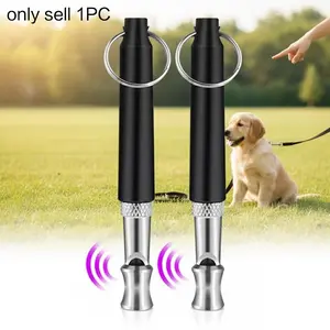 Ultrasonic Adjustable dog Whistle for Training, Silent Anti-Barking deterrent with High frequency. Multi-color Options, Suitable for Small Medium Dogs, Outdoor recall & anti-Loss commands Pet Whistle.