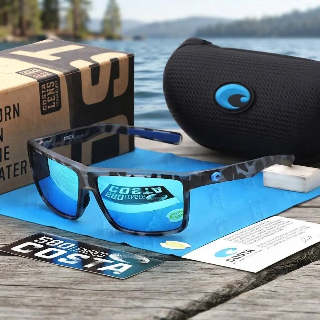 Costa Del Mar Fishing Sunglasses Polarized Lens Outdoor Water Sports Driving Eyewear