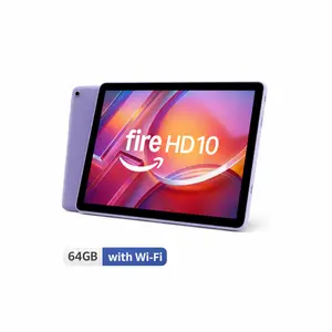 Amazon Fire HD 10 Tablet, 10.1" HD Display, 64GB with Wi-Fi, Lilac