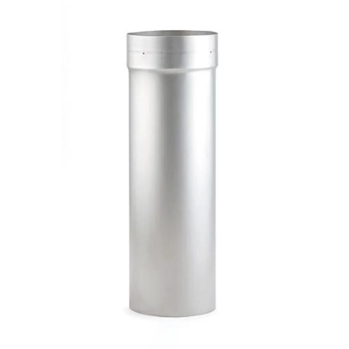 Selkirk Corporation 4504 Heat-fab Saf-t Liner, 5 in x 18 in 304-Alloy 24 Gauge Stainless Steel (Metal) Pipe Insulation, Pre-Drilled, Seam Welded, Snap-and-Lock Design, UL Listed to 1777 Standard, Lifetime Workmanship