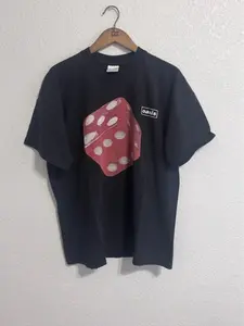 [Sale up to 40%], [Free Ship] Vintage 1997 Oasis Dice T-Shirt Be Here Now