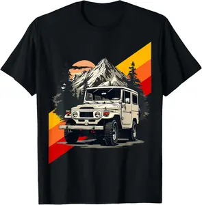 Cruiser 40 Series Mountain Offroad 4 Wheel Drive 4wd FJ T-Shirt