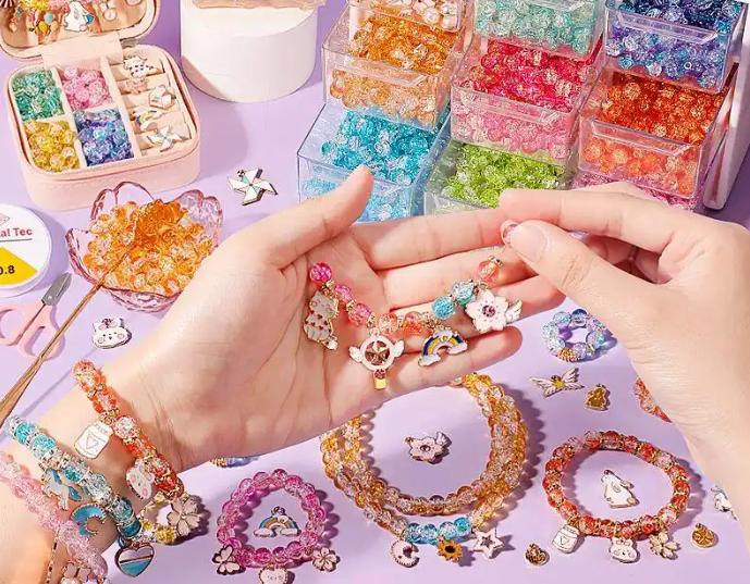 【Only Live】$3 per bag for beads bracelet making , over 20 bags free shipping