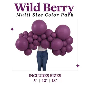 Wildberry Balloon Pack with Optional Add-Ons