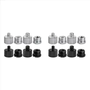 16 Pack Mic Stand Adapter, 5/8 Female to 3/8 Male, 3/8 Female to 5/8 Male, for Microphone Stand Boom Arm Camera Tripod