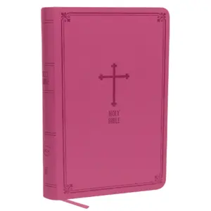 NKJV, Deluxe Gift Bible, Leathersoft, Pink, Red Letter, Comfort Print: Holy Bible, New King James Version Imitation Leather