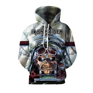 Iron Maiden 3D Hoodie Metal Band Fan Gift Unisex AOP All Over Print 3D Shirts