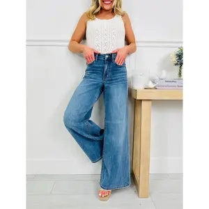 Judy Blue Polished in Palazzo Jeans