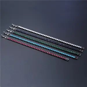 Unisex Hip Hop 4.0 Bracelet - Micro-Inlaid Zircon Bling Bracelet for Men Women