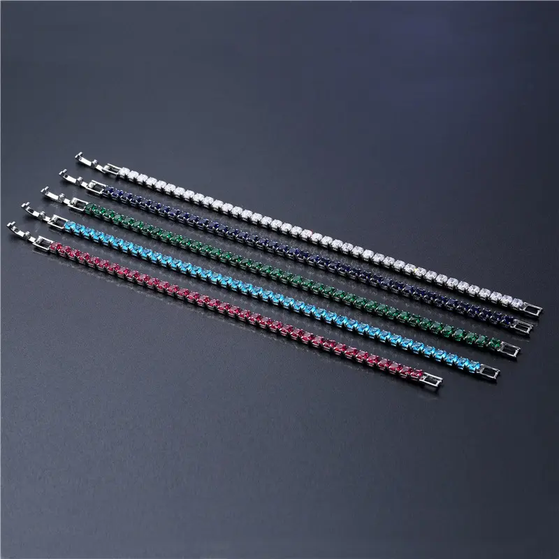 Unisex Hip Hop 4.0 Bracelet - Micro-Inlaid Zircon Bling Bracelet for Men Women
