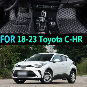 For 2018-2023 Guangzhou Toyota C-HR -1 Gasoline Version -2 Hybrid Version Custom-Fit Full-Coverage Car Floor Mats Easy-Clean Carpet-Style Floor Mats Automotive Floor Mats