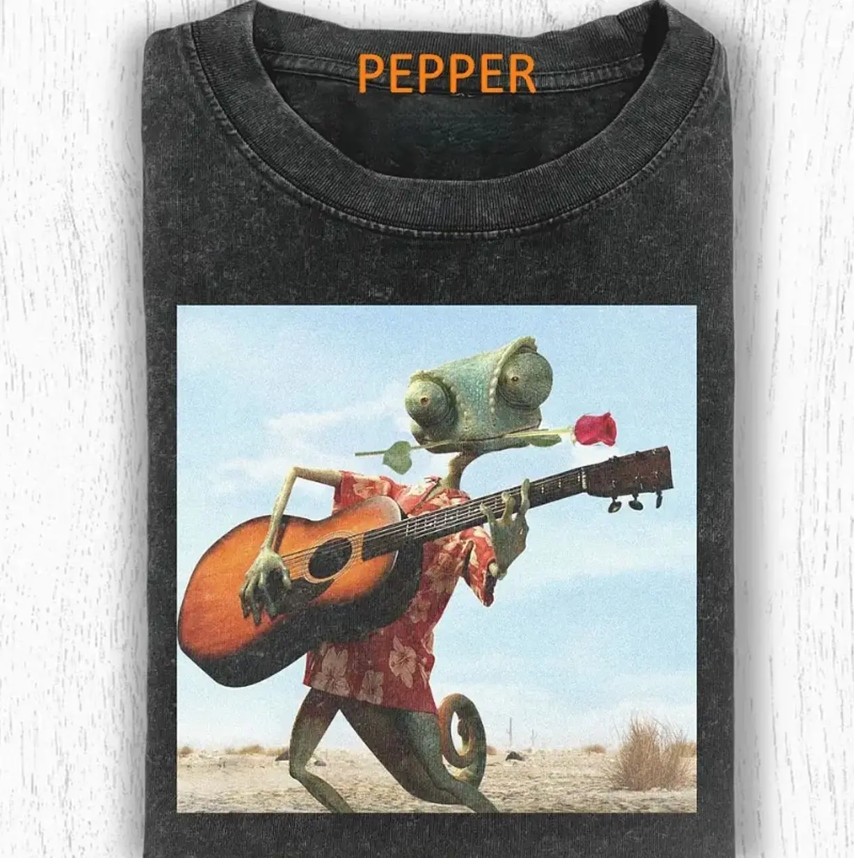 Rango Graphic T-Shirt, Rango Movie Character Shirt, Retro Western Animation Tee, Vintage Rango Shirt, Unisex Menswear Womenswear Top, Movie Fan Apparel GZ2