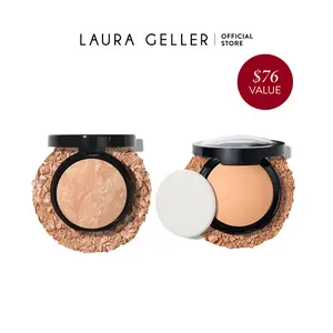 Light and Full Coverage Kit (2 PC) - Matte Finish Makeup - Concealer