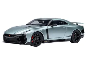 Nissan GT-R50 By ItalDesign Green Metallic and Black 1/18 Model Car by Autoart