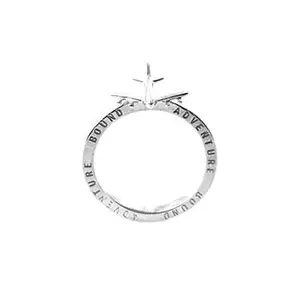 Airplane Ring, Silver