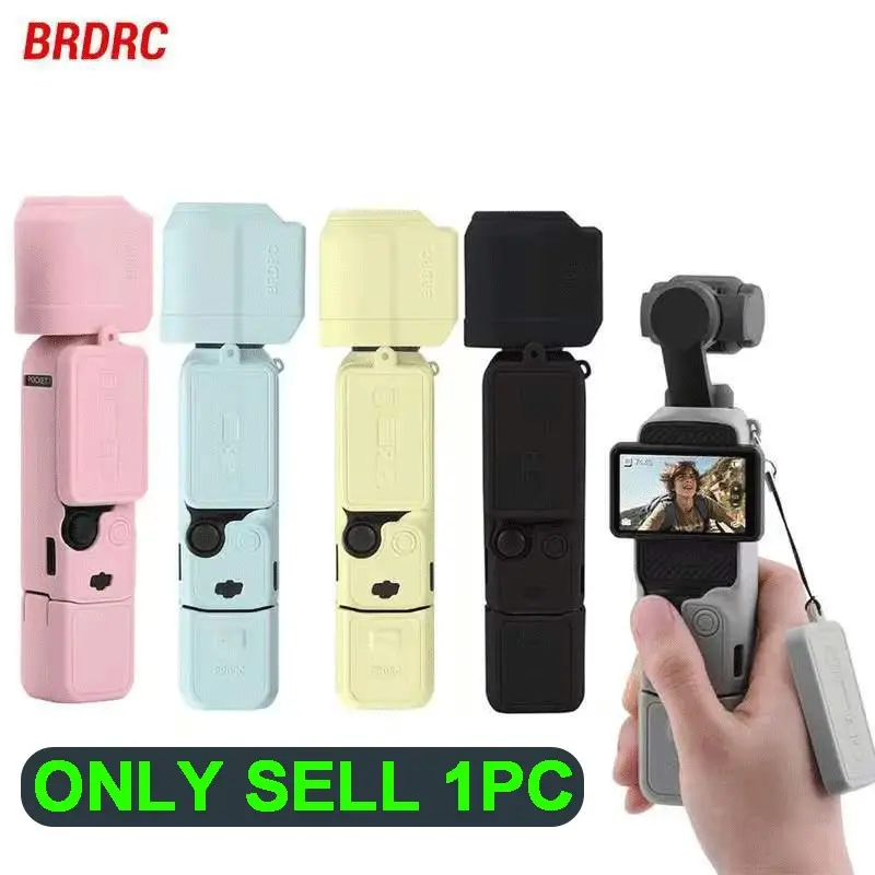Silicone Case for Dji Pocket 3, Scratch-Resistant Camera Gimbal Stabilizer Protective Case, Durable Silicone Material, Perfect Fit Design, Photography Camera Accessories, Video Recording Accessories