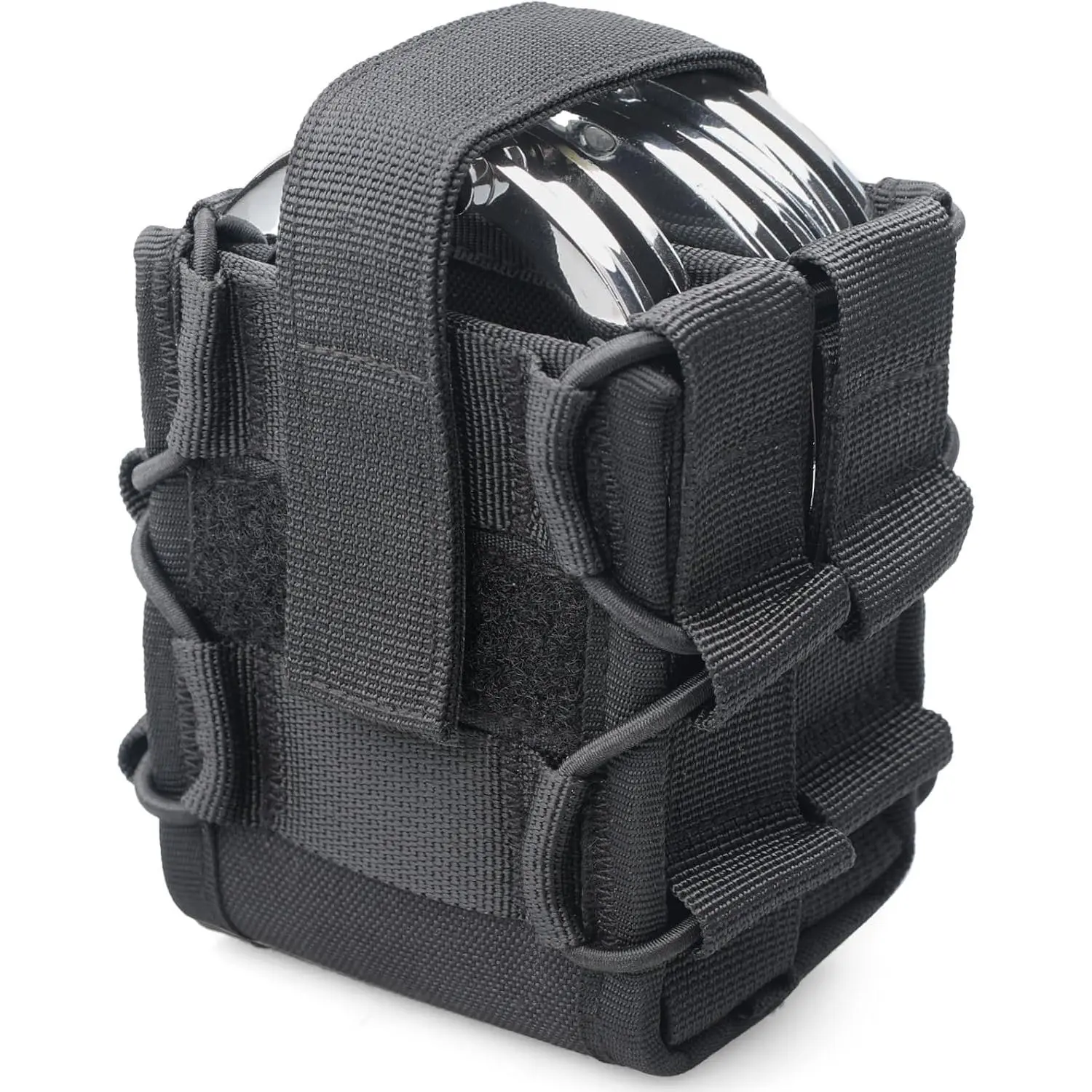 Double Handcuff Pouch, Handcuff Holster for Duty Belt, Molle Handcuffs Case for Vest Fit Asp/Hinged/Chain/Folding Rigid Handcuffs, Hand Cuff Holster for Police, Law Enforcement, Security GuardVelvet Bloom15