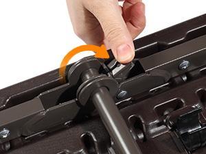 VINGLI 4/6/8 Foot Plastic Folding Table Portable Long Table for Indoor Outdoor Use Rectangular with Carrying Handle, Smooth HDPE Tabletop, White/Brown/Black