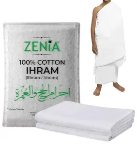 Zenia Cotton Ihram Ehram for Boys 30x60in