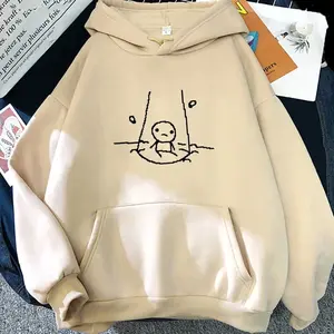 The Binding of Isaac Graphic Hoodies Long Sleeve Funny Sweatshirt Graphic Printing Casual Clothing Fashion Sudaderas Pullovers EKZ