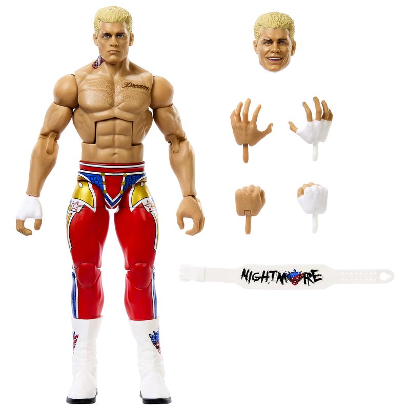 Cody Rhodes (Bash in Berlin 2024) - WWE Elite Top Picks 2026 (Wave 1) Mattel WWE Toy Wrestling Action Figure