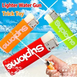 3pcs Prank Water Spray Lighter Toy, Funny Girlfriend Gift, Adult Novelty Prop, Unique Water Gun Plaything, Fun Party Accessory