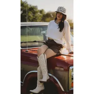 DESERT BROWN SHORTS Leather Womenswear