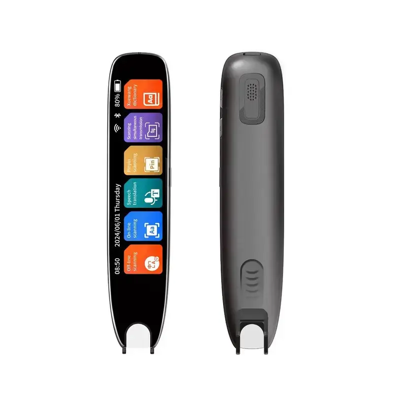 S65 Audio Translation Pen - Real-Time Intelligent Text Scanning, Point Reading, Voice Translation, Recording Learning Device