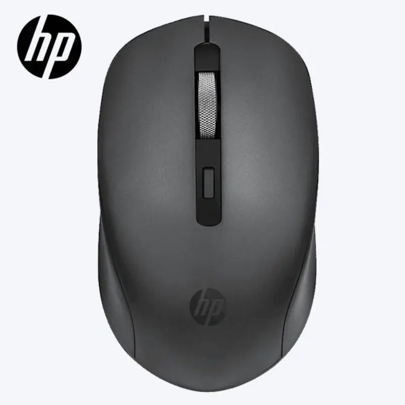 HP S1000 Plus 2.4G Wireless Mouse, PC Mouse, 3 Adjustable DPI Speed and Precision Silent Mouse, Wireless Office Mouse, Gaming Mouse with Ergonomic Design, Long Battery Life Mouse for Computers, Laptops, MAC, Windows, Universal Compatibility