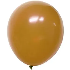 PMA - 9 In. Gold Pearlized Latex Balloons - 20 Ct.
