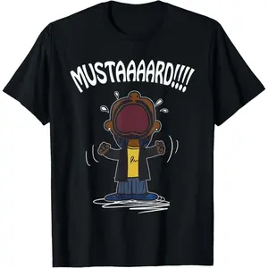Mustaaaard! Funny Mustard Lamar TV Off Parody T-Shirt