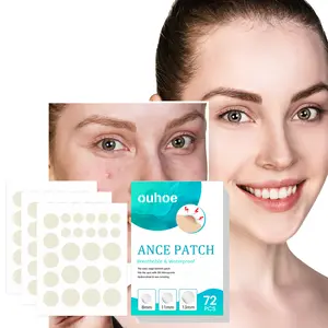 Ouhoe Acne Patch Facial Acne Repair Invisible Concealer Hydrocolloid Patch Moisturize Moisturizing Skincare Moisturizer Moisture Hydrating sensitive skincare pimple patch invisible  spot  cover pimple  patch  magic dark  spot  patches