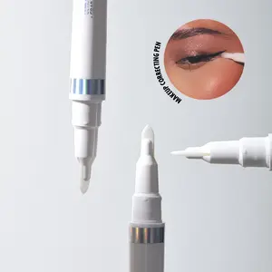 Makeup Correcting Pen, Eyeliner & Lip Liner Detail Repair Pen. Precise Smudge Remover, Unique Paddle Tip. Gentle Cleansing Without Messing Base Makeup. Portable Quick Makeup Fix Tool For Daily Cosmetic Mistake Correction, Beginner Friendly, Flawless