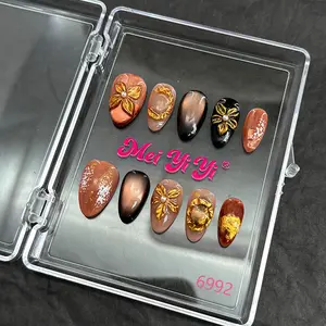 .DP.6992.Handmade 3D Carved Wearable Nail .DP.6992.Handmade 3D Carved Wearable Nail