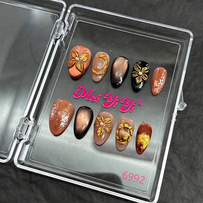 .DP.6992.Handmade 3D Carved Wearable Nail