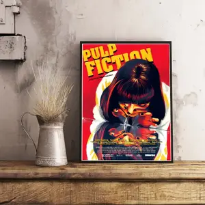 Pulp Fiction film Classic Movie Poster Decor Artwork