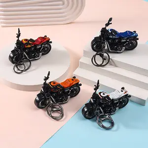 1:64 Alloy Die-Cast Motorcycle Model, Realistic Motorbike Replica, Collectible Toy, Free Trendy Keychain, Perfect Gift for Bike Lovers