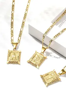 Personalized Name Initial Necklace, Men's Pendant Chain, Letter Necklaces A-Z, Fashion Unique Jewelry Gift, Women's Graduation Present, Dainty Necklace, Personalized Initials