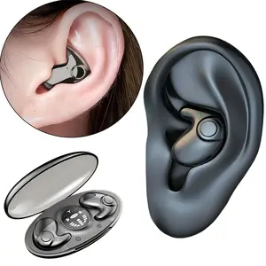 Wireless Headphones, Wireless music earphones, Hd stereo earphones, Bluetooth-compatible Earphones, Mini Long-lasting High-definition Earbuds for Sleep, Ergonomic Gaming Headset, Noise Cancelling Headset, Earbuds for Running, Sports