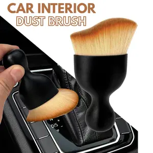 Car Interior Dust Brush, Auto Detailing Brush, Soft Bristles Car Cleaning Brushes, Tool for Air Conditioner Vents, Leather, Computer, Scratch Free, Car Interior Accessories