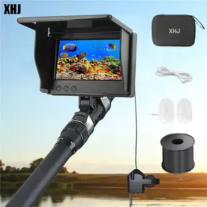 XHJ Underwater HD Fishing Camera with a 4.3-inch Screen—IPX8 Waterproof Rating, Suitable for Aquariums and Outdoor Fishing Gear as a Waterproof Fish Finder—Fishing Gear and Equipment—The Perfect Summer Gift for Anglers