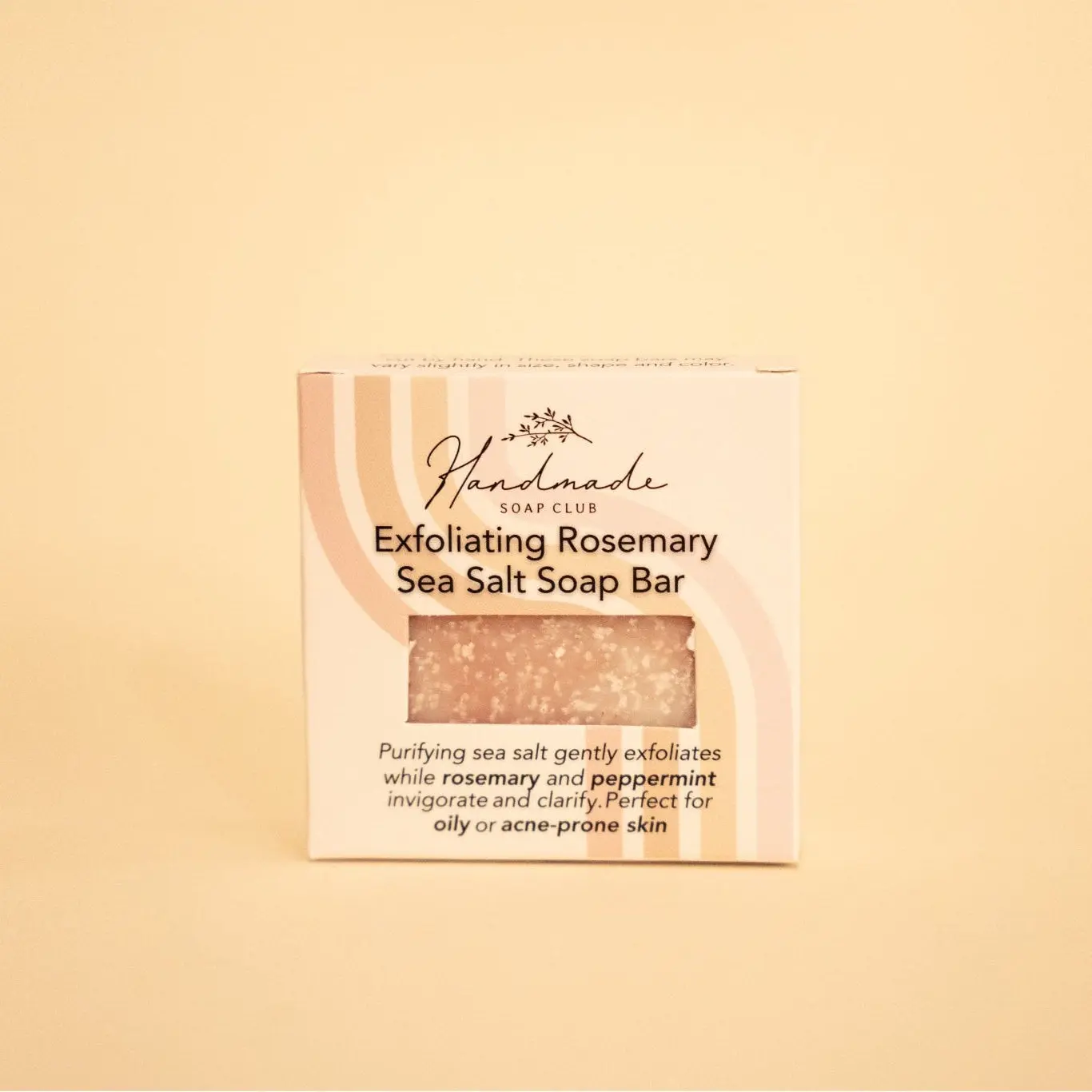 Exfoliating Rosemary Sea Salt Soap Bar